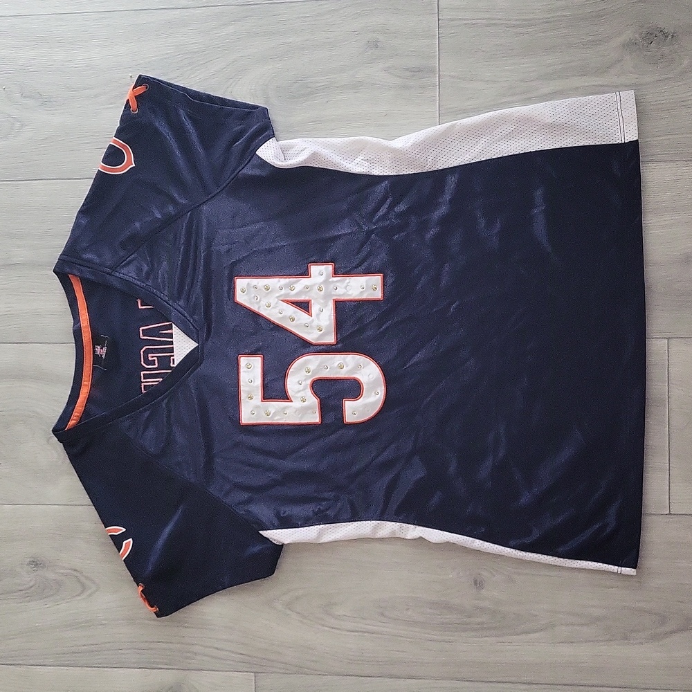 NFL Bears Rhinestoned Urlacher Jersey- Size L